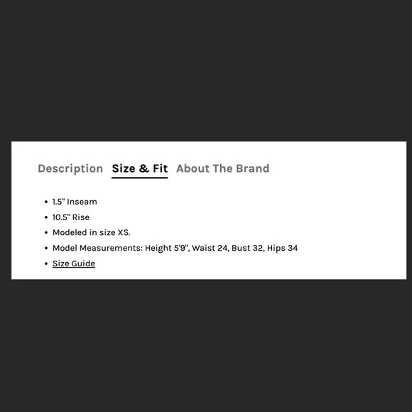 NWT Rylan Asymmetrical Shorts - Picture 4 of 7